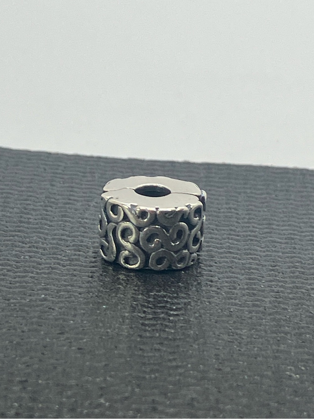 Pandora 925 ALE Swirl Clip Charm Scrollwork Design | # 790338